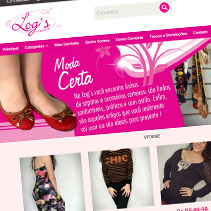 Web site Moda Logs Jundiai Loja Virtual de Roupas e Acessórios Feminino